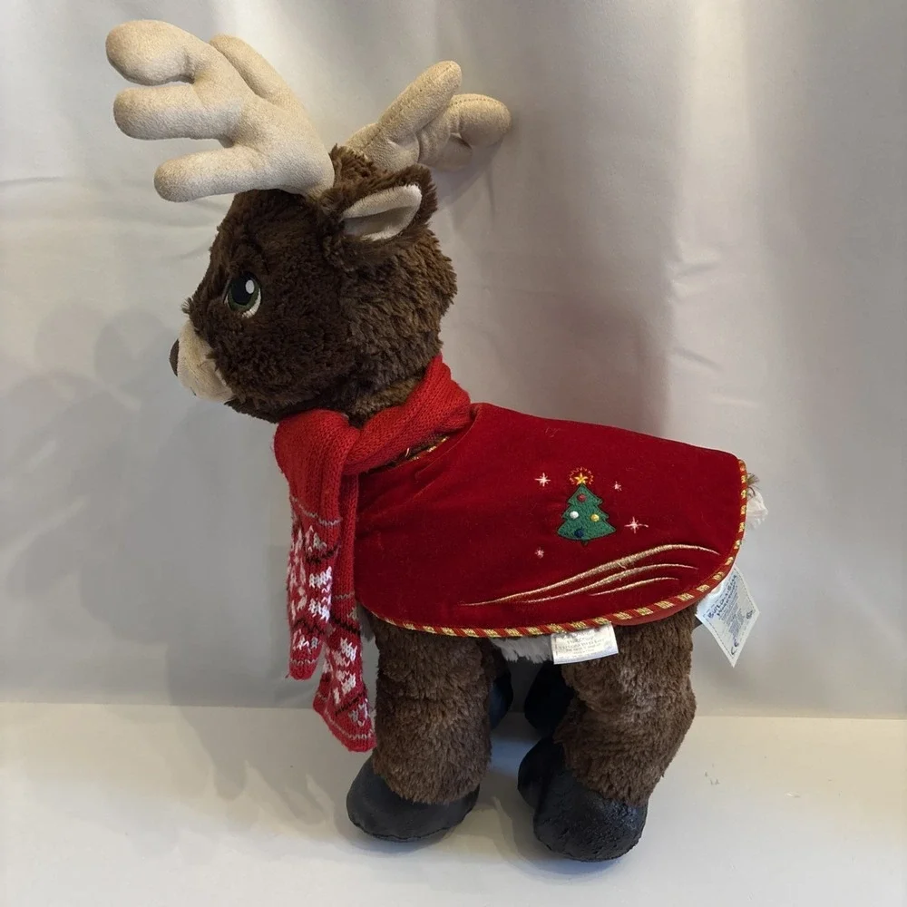 2014 Build A Bear Plush Dancer Team Santa Christmas Reindeer 16
